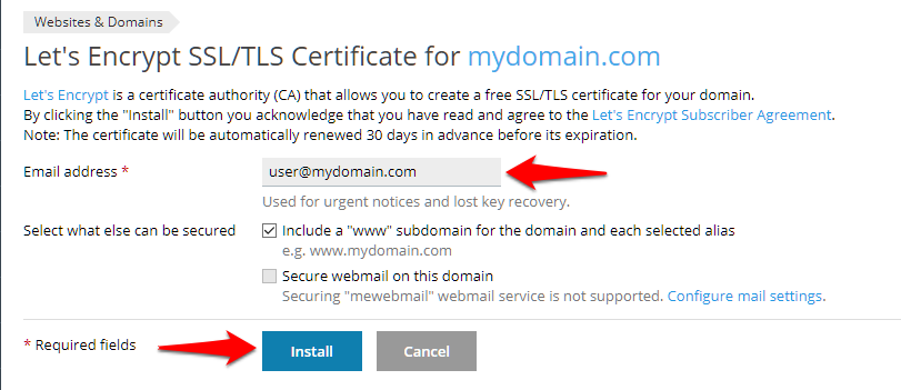 SSL windows